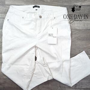 1822 Denim Plus Size Crop Skinny Jeans Size 18W